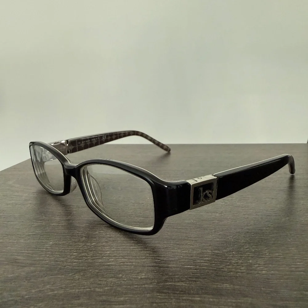 Kate Spade Florence JOJDH Black Eyeglass Frames w Pink Case